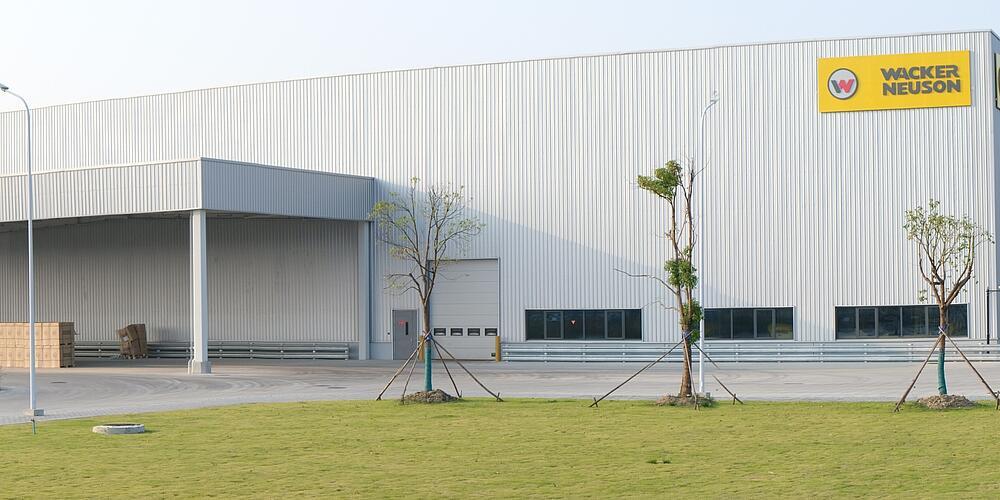 Site de Wacker Neuson Pinghu.